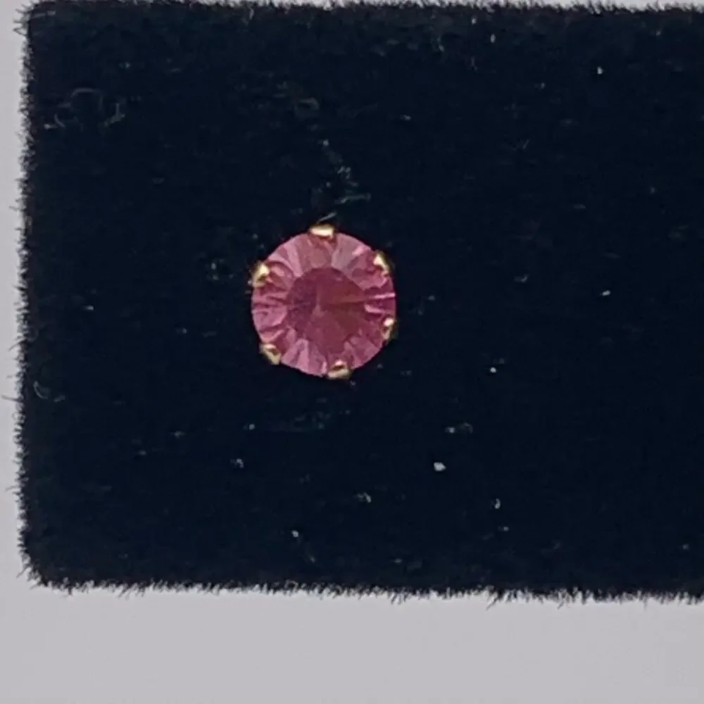 Sensitive Ears Ear Sense‎ Stud Earrings October Rose Zircon Hypo-Allergenic NEW